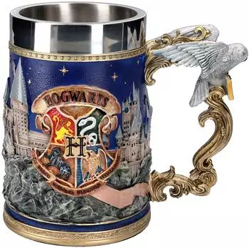 Nemesis Now Harry Potter Hogwarts Sammel-Krug, blau, 15,5cm (B5795U1)