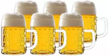 Stölzle Kaiser Bierkrug 0,3l Glas 6er-Set (5210019)