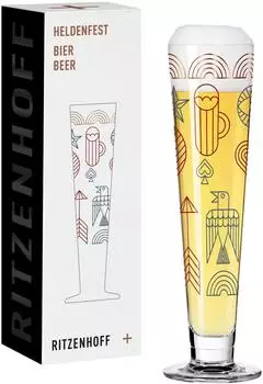 Ritzenhoff Heldenfest #15 Bierglas Kristallglas 385ml (1011015)