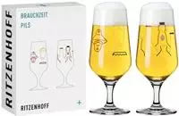 RITZENHOFF Brauchzeit Pils 2er Set #13 #14 A. Vasconcelos F24