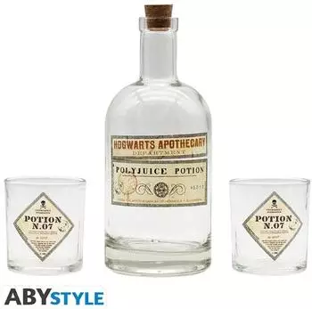 ABYstyle Polyjuice Potion Flasche und Gläser Set (ABYTAB060)