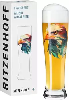 Ritzenhoff Brauchzeit Weizenbierglas Adler #26, 646ml (3481014)