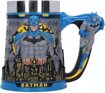 Nemesis Now Batman The Caped Crusader City Skyline Bierkrug, 15cm