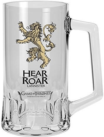 Abystyle Bierglas 0,5l Game Of Thrones Lannister