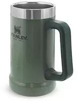 Stanley Bierkrug 0,71 l Adventure Big Grip Beer Stein Hammertone Green
