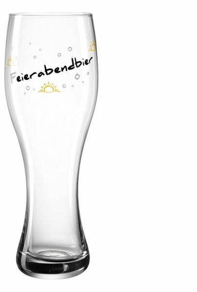 Leonardo Weizenbierglas Motivglas Feierabendbier 500 ml - 044521