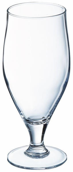 Arcoroc ARC 7131 Cervoise Biertulpe, Bierglas, 500ml, Glas, transparent, 6 Stück