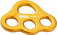 Petzl G063AA00, Petzl Paw S Riggingplatte (G063AA00) Orange/Gold/Rot/Gelb