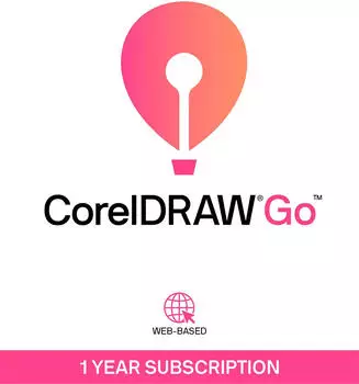 Corel CorelDRAW Go 365 Abonnement, 1 Jahr, Windows/Mac (ESDCDGOSUB1Y)
