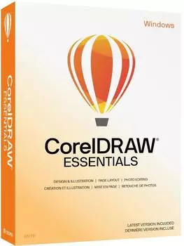 Corel CorelDRAW Essentials 2024 Grafiksoftware, 1 Benutzer, Windows (CDE2024MLMBEU)