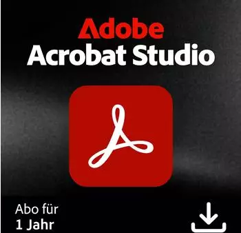 Adobe Acrobat Studio 1 Jahr, Download (30014959)