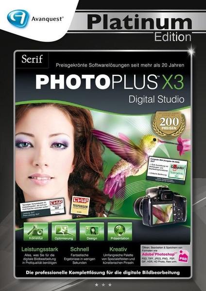 Serif PhotoPlus X3 - Platinum Edition (Win) (DE)