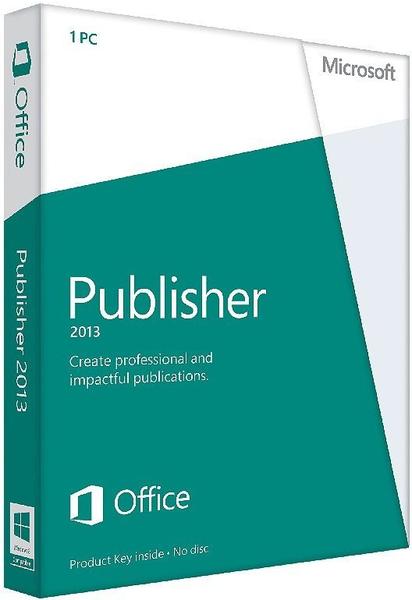 Microsoft Publisher 2013 (DE) (Win) (ESD)