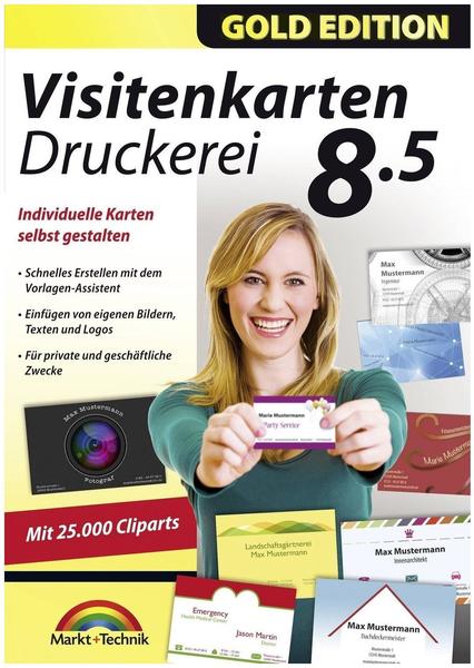 Markt+Technik Visitenkarten Druckerei 8.5