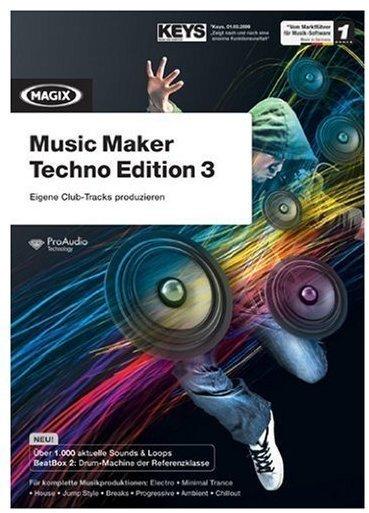 MAGIX Music Maker - Techno Edition 3 - Minibox