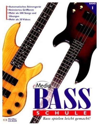 Emedia E-Bass Schule, 1 CD-ROM Für Windows 95/98/ME/NT/2000/XP und Mac Power PC 7.5.3+ oder OS X