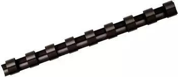 Fellowes Plastikbinderücken DIN A4 19mm 21 Ringe Schwarz 100 Stück (5347705)