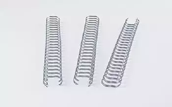 Renz Drahtbinderücken 2:1 Teilung 14,3mm 23 Schlaufen silber (321430623)