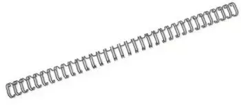 GBC WireBind Drahtbinderücken A4 Nr. 9 14,3mm schwarz, 250 Stück (RE810910)