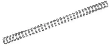 GBC WireBind Drahtbinderücken A4 Nr. 6, 9,5mm, schwarz, 250 Stück (RE810610)