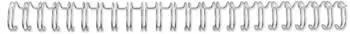 GBC WireBind Drahtbinderücken A4 3:1 Nr. 5 8mm weiß, 250 Stück (RE810570)