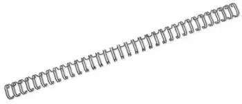 GBC WireBind Drahtbinder&uuml;cken A4 Nr. 4 6,3mm 3:1 schwarz, 250 St&uuml;ck (RE810410)