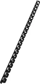 Leitz ComBIND Plastikbinder&uuml;cken A4, 21 Ringe, 10mm, schwarz (35042)