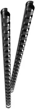 Genie Spiralbinderücken DIN A4 6mm schwarz, 25 Stk. (12367)