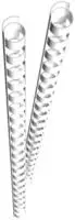 GENIE Spiralbinder&uuml;cken 8mm wei&szlig; 25 Stk