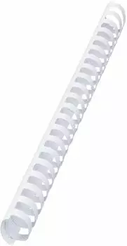 GBC CombBind Plastikbinderücken A4, 38mm, weiß, 50 Stück (4028205)