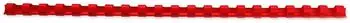 GBC CombBind Plastikbinderücken 21A, 16mm, rot, 100 Stück (4028660)