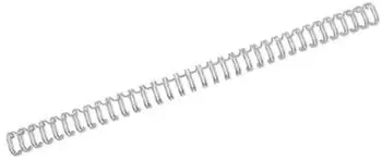 GBC WireBind Drahtbinder&uuml;cken A4 Nr. 3 4,8mm silber, 250 St&uuml;ck (RE810397)