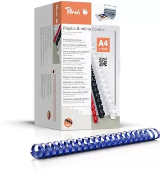 Peach Binderücken A4 blau 44mm, 50er-Pack (PB444-04)