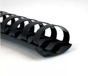 GBC CombBind Plastikbinderücken A4, 21 Ringe, 32mm, schwarz, 50 Stück (4028184)