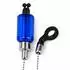 X2 Eurocatch Rod Pod Set mit 3 Bissanzeigern & 3 Swingern, schwarz, blaue LEDs (SET3244)