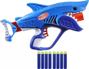 Nerf Junior Wild Sharkfire Easy Play Dart-Blaster (F8645EU4) Nerf Junior Wild Sharkfire Easy Play Dart-Blaster (F8645EU4)