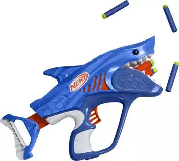 Nerf Junior Wild Sharkfire Easy Play Dart-Blaster (F8645EU4) – Nerf Junior Wild Sharkfire Easy Play Dart-Blaster (F8645EU4) – Der perfekte Einstieg