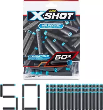 ZURU X-Shot Nachfüllpackung 50 Darts (36588)
