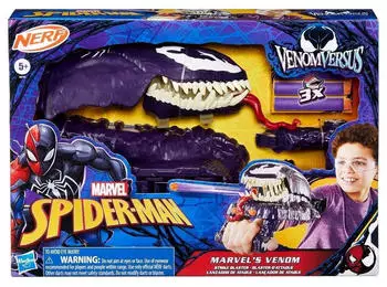 Nerf Hasbro Marvel Spider-Man VenomVersus Marvel's Venom Action Blaster, Spider-Man Rollenspielzeug