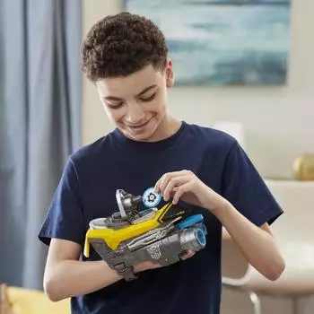 Hasbro Bumblebee Battle Blaster mit 5 Schießern