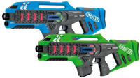 Jamara 410084, Jamara Impulse Laser Gun (410084) Blau/Gr&uuml;n/Grau