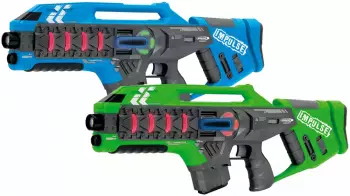 Jamara Impulse - Laser Gun Rifle Set blau/grün