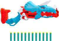 Hasbro F0803EU4, Hasbro Nerf DinoSquad Tricera-Blast, Nerf Gun (hellblau/orange)