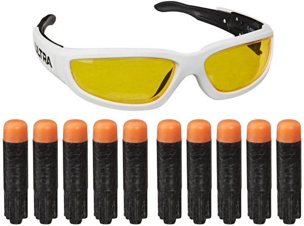 Nerf Vision Gear Brille + 10 Darts für Nerf Ultra Blaster (E9836EU4)