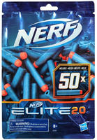 Nerf E9484 Elite 2.0 Schaumstoff-Darts, Nachf&uuml;llpack, 50 St&uuml;ck