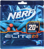 NERF F0040EU4, HASBRO F0040EU4 Nerf Elite 2.0 20er Dart Nachf&uuml;llpackung