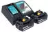 Makita DJS 800 RM Faserzement-Schere Brushless 18V, 2x 4,0Ah + Ladegerät (DJS 800 RM)