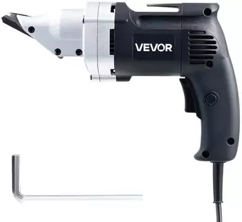 VEVOR Elektrische Blechschere 4A 360&deg;-Schwenkkopf variable Drehzahl (4,0 A kabelgebundene Metallschere)