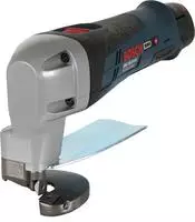 Bosch Blechschere PRO GSC 12V-13, gerade & Kurvenschnitte, Akku, 12 V / 2,0 Ah, mit 2