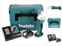 Makita Djs 161 Rt1j 18 V Li-ion Akku Blechschere Im Makpac + 1 X 5,0 Ah Akku +